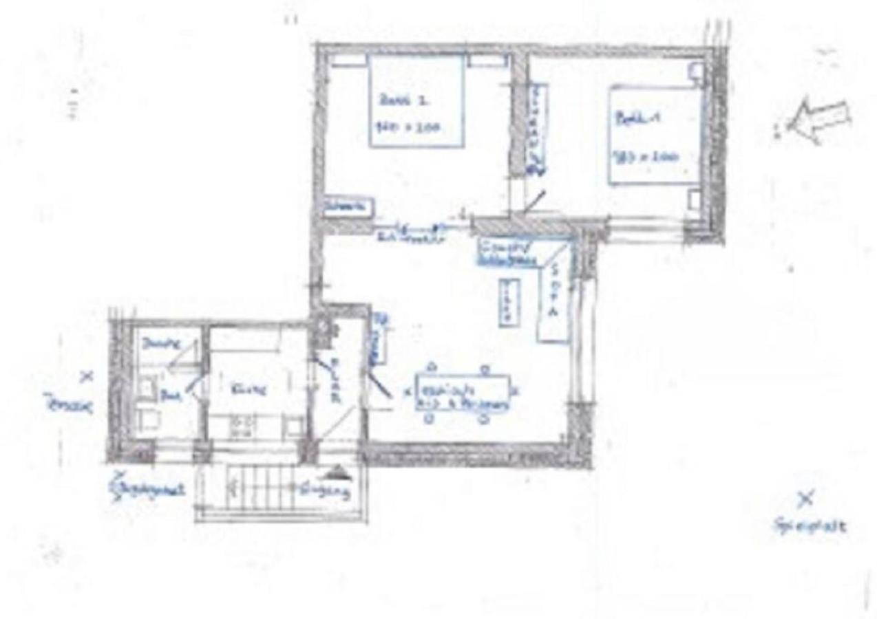 גוסלר Schicke Ferienwohnung Mit Harzblick Fuer 1-2 Oder 1-4 Personen מראה חיצוני תמונה